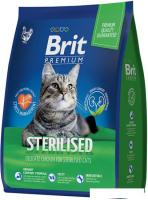 Сухой корм для кошек Brit Premium Cat Sterilized Chicken 8 кг