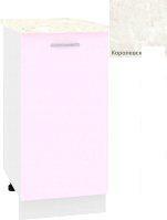 Шкаф напольный Кортекс-мебель Корнелия Лира НШ40р (сирень/королевский опал)