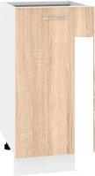 Шкаф напольный Кортекс-мебель Корнелия Лира НШ40р без столешницы (дуб сонома)