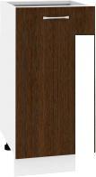 Шкаф напольный Кортекс-мебель Корнелия Лира НШ40р без столешницы (венге)