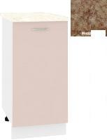 Шкаф напольный Кортекс-мебель Корнелия Лира НШ40р (капучино/мадрид)