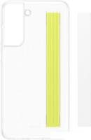 Чехол для телефона Samsung Slim Strap Cover S21 FE (белый)