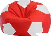 Кресло-мешок Flagman Мяч Стандарт М1.1-181 (красный/белый)