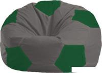 Кресло-мешок Flagman Мяч Стандарт М1.1-361 (темно-серый/зеленый)