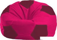 Кресло-мешок Flagman Мяч Стандарт М1.1-384 (малиновый/бордовый)