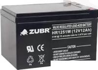 Аккумулятор для ИБП Zubr HR 1251 W (12 В/12 А·ч)
