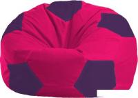 Кресло-мешок Flagman Мяч Стандарт М1.1-380 (малиновый/фиолетовый)