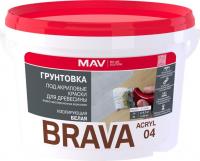 Акриловая грунтовка Brava Acryl 04 (3 л, белый)