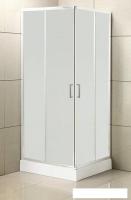 Душевой уголок BelBagno UNO-195-A-2-85-C-Cr (текстурное стекло)