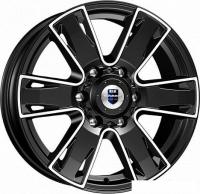 Литые диски K&K Севенна 17x7" 6x114.3мм DIA 67.1мм ET 39мм Алмаз черный