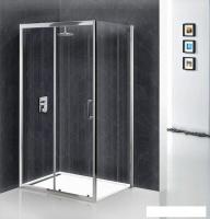 Душевой уголок BelBagno UNO-AH-1-120/100-C-Cr (прозрачное стекло)