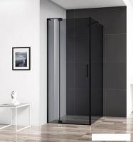 Душевой уголок Cezares SLIDER-AH-1-80-90/100-GRIGIO-NERO