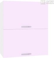 Шкаф навесной Кортекс-мебель Корнелия Лира ВШ60-2г (сирень)