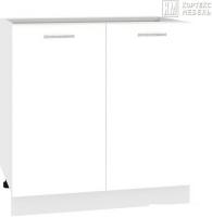 Шкаф напольный Кортекс-мебель Корнелия Лира НШ80р (белый/королевский опал)