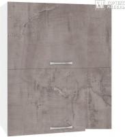 Шкаф навесной Кортекс-мебель Корнелия Лира ВШ60-2г (оникс)