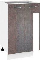 Шкаф напольный Кортекс-мебель Корнелия Лира НШ50р без столешницы (береза)