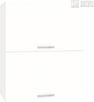 Шкаф навесной Кортекс-мебель Корнелия Лира ВШ60-2г (белый)