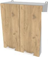 Шкаф навесной Интерлиния Компо ВШ60-720-2дв (дуб золотой)