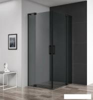 Душевой уголок Cezares SLIDER-A-2-100/110-GRIGIO-NERO