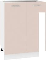 Шкаф напольный Кортекс-мебель Корнелия Лира НШ60р без столешницы (капучино)