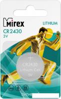 Батарейка Mirex CR2430 3V 1 шт (1/40/240) ecopack 23702-CR2430-E1