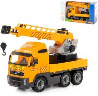 Автомобиль с краном Полесье Volvo автомобиль-кран с поворотной платформой 58317