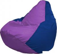 Кресло-мешок Flagman Груша Макси Г2.1-105 (сирень/синий)