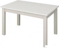 Кухонный стол Senira Кастусь 110-145x70 (белый/белый)