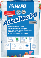 Клей для плитки Mapei Adesilex P9 (25 кг, серый)