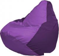 Кресло-мешок Flagman Груша Макси Г2.1-102 (сирень/фиолетовый)