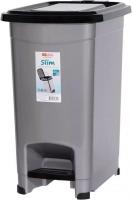 Мусорное ведро Эльфпласт Slim EP558 15 л (серо-черный)
