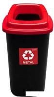 Контейнер для раздельного сбора мусора Plafor Sort Bin 9018167 (черный/красный)