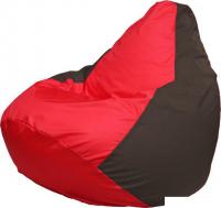 Кресло-мешок Flagman Груша Макси Г2.1-177 (красный/коричневый)