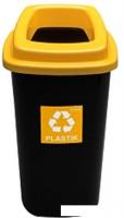 Контейнер для раздельного сбора мусора Plafor Sort Bin 9018171 (черный/желтый)