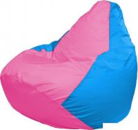 Кресло-мешок Flagman Груша Макси Г2.1-202 (розовый/голубой)