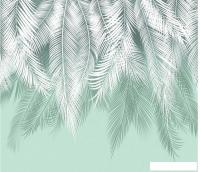 Фотообои Citydecor Пальмовые листья 300x260 (бирюзовый)