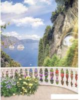 Фотообои Citydecor Фреска балкончик 3D 200x254