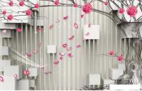 Фотообои Citydecor Цветочная абстракция 5 3D 400x254