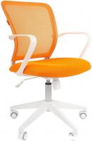 Кресло CHAIRMAN 698 White (оранжевый)