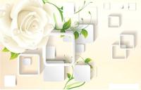 Фотообои Citydecor Цветочная абстракция 2 400x254