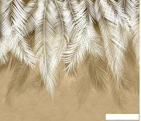 Фотообои Citydecor Пальмовые листья 300x260 (бежевые гранж)