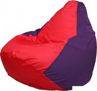 Кресло-мешок Flagman Груша Макси Г2.1-233 (красный/фиолетовый)