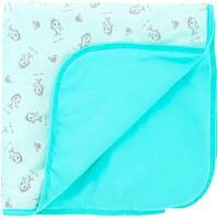 Плед Топотушки Дельфины 17/9 90x90 (ментол)