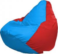 Кресло-мешок Flagman Груша Макси Г2.1-279 (голубой/красный)