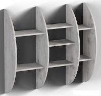 Полка КМК Мебель Атланта 1 0741.9 (бетон пайн светлый)