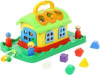 Сортер Полесье Сказочный домик на лужайке (в сеточке)