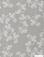 Мини рулонные шторы Delfa СРШ 01МД 2461 43x170 (рисунок лира, белый/серый)