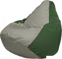 Кресло-мешок Flagman Груша Макси Г2.1-339 (серый/зелёный)