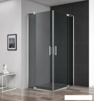 Душевой уголок Cezares SLIDER-AH-2-70/80-80/90-GRIGIO-Cr