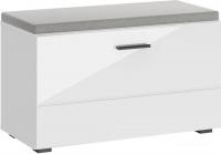 Банкетка НК-Мебель 73374544 (белый глянец)